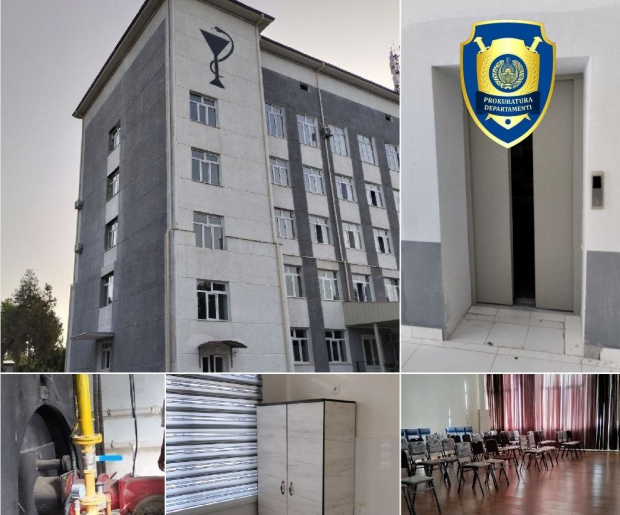 В Кашкадарье установлен факт хищения денежных средств при реконструкции здания медицинского объединения