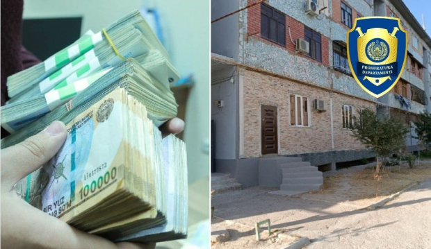 При реконструкции многоквартирных домов в Нурафшане установлен факт хищения денежных средств