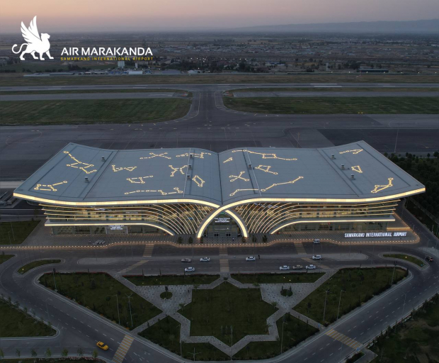 Пассажиропоток в аэропорту Самарканда в l полугодии удвоился и достиг исторического рекордного уровня