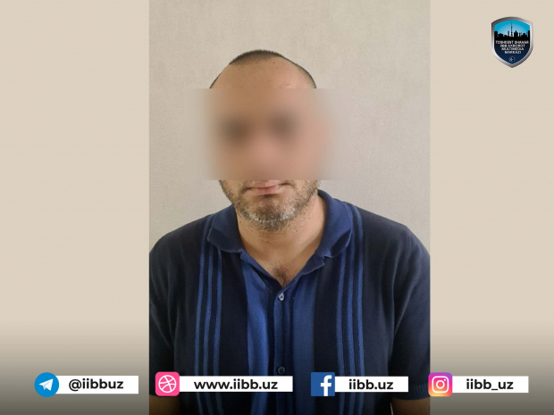 В Сергелийском районе задержан кладмен, который передвигался на автомобиле «KIA K5»