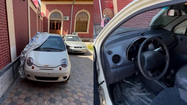 В Узбекистане продают абсолютно новый автомобиль Matiz за баснословную цену