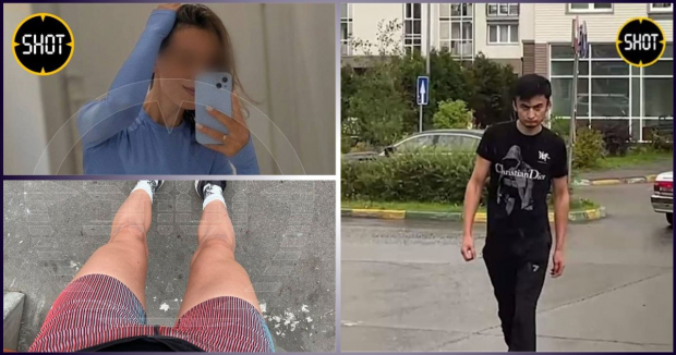 В России мигрант избил девушку за короткие шорты — видео