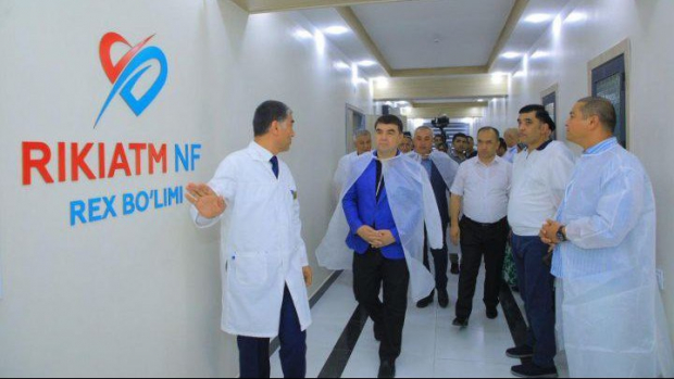 В Наманганском областном кардиоцентре установили современное оборудование, стоимостью почти 9 млн Евро