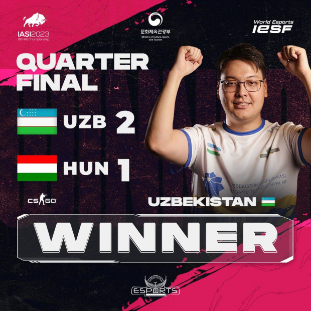 Сборная Узбекистана по игре CS:GO вышла в полуфинал чемпионата мира без единого поражения - видео