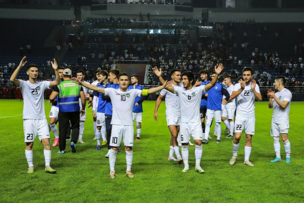 Молодёжная сборная Узбекистана по футболу разгромила сборную Афганистана