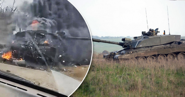 Эксперты подтвердили уничтожение непобедимого британского танка в Украине