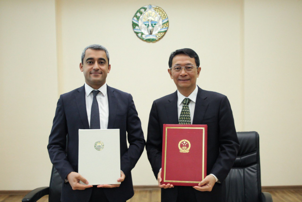 Между Узбекистаном и Китаем подписан Меморандум более чем на 190 млн долларов