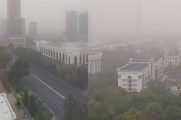 Ташкент занял первое место в списке городов мира с самым загрязнённым воздухом
