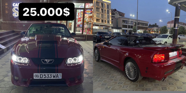 В Узбекистане за «копейки» продают Ford Mustang