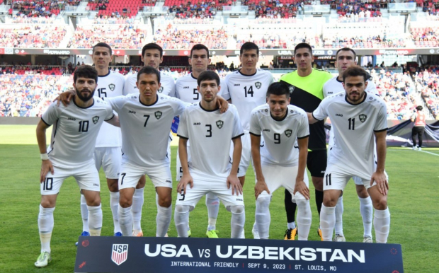 Сборная Узбекистана по футболу ухудшила свои позиции в мировом рейтинге