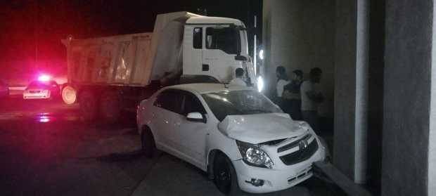 В Сергелийском районе произошло ДТП с участием грузовиков, есть пострадавшие