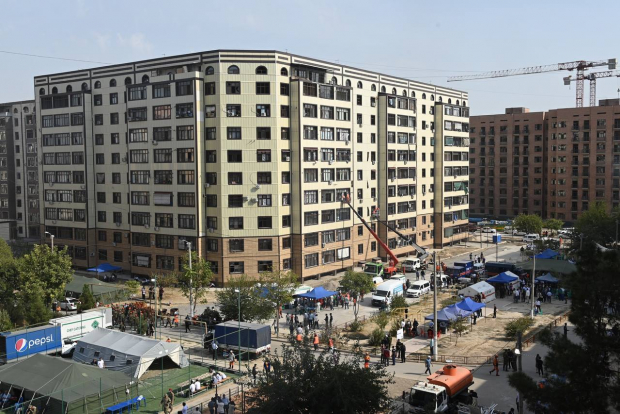 Стало известно о количестве повреждённых домов и зданий от взрыва в Сергелийском районе