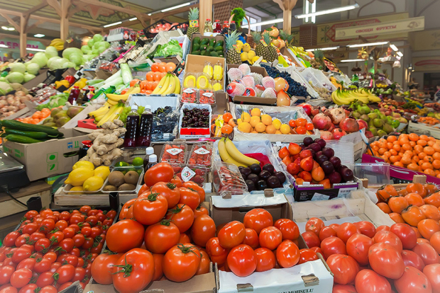 В Челябинске основной объем овощей и фруктов импортируется из Узбекистана