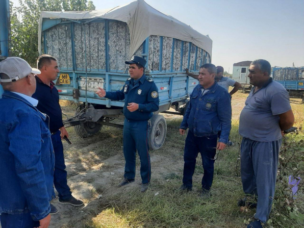 В Узбекистане оштрафовали более 3400 трактористов