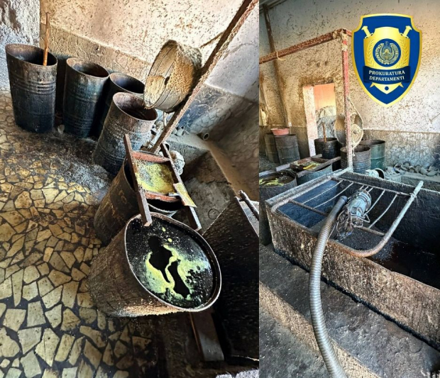 В Каттакургане выявили подпольный цех по производству непригодного хлопкового масла