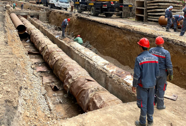 Veolia Energy заявила о завершении запланированных работ по ремонту труб в Ташкенте