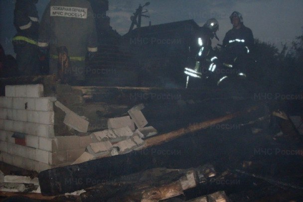 В России во время пожара на даче погиб узбекистанец