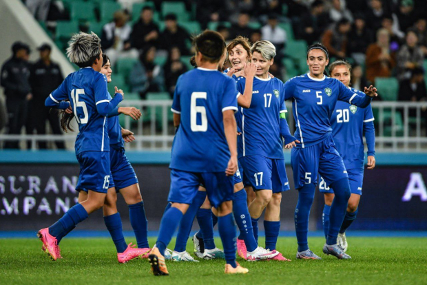 Женская сборная Узбекистана по футболу разгромила сборную Индии со счётом 3:0