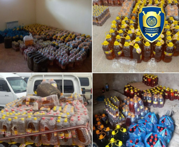 В Кашкадарье пресечён оборот некачественного хлопкового масла