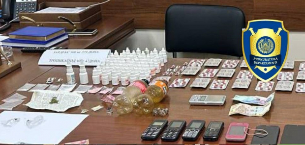 В Яшнабадском районе задержаны лица, причастные к незаконному обороту наркотиков и психотропных препаратов