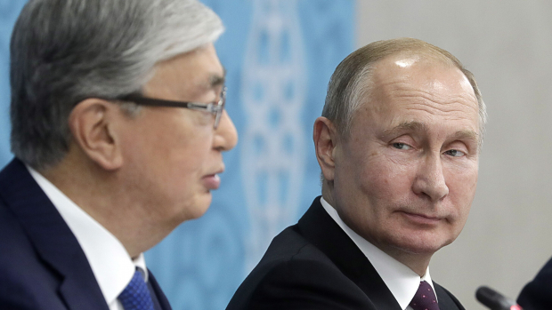 Одной из тем переговоров Путина и Токаева стал транзит газа в Узбекистан