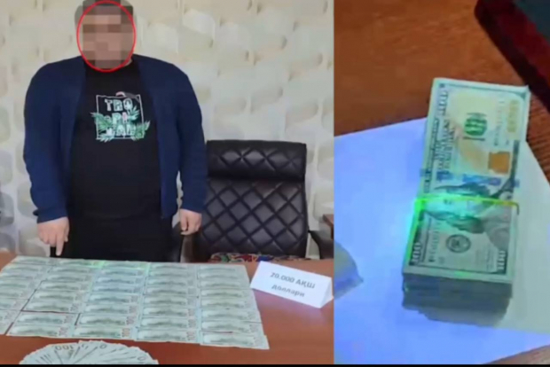 СГБ задержала замдиректора рынка «Бек-Барака» при получении крупной взятки — видео