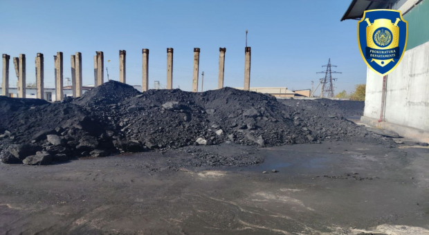 В Ташкентской области выявлен очередной случай хищения угля, предназначенного для населения