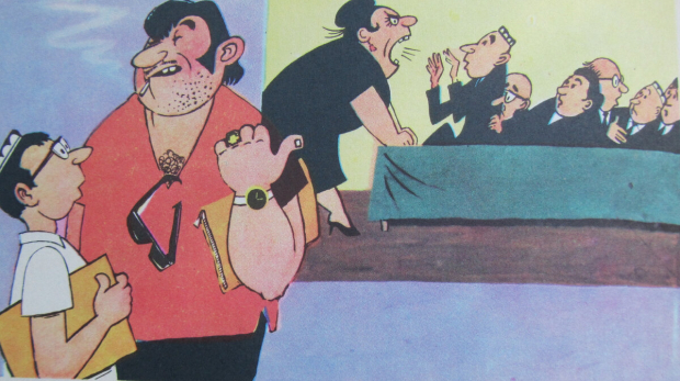 Над чем смеялись узбекистанцы во время СССР — карикатуры того времени