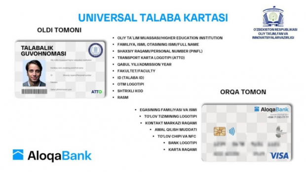 В Ташкенте презентовали универсальную смарт-карту для студентов