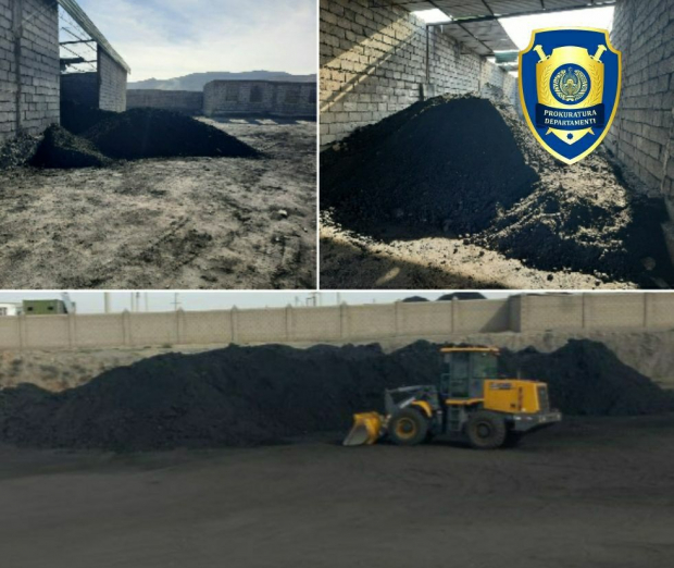 В Кашкадарье, Навои, Хорезме и Каракалпакстане выявили факты хищения угля