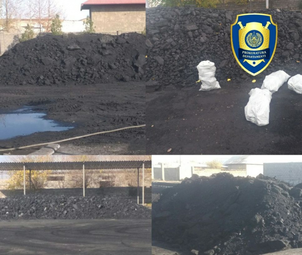 В Андижанской и Кашкадарьинской областях выявили хищения почти 3 тыс. тонн угля