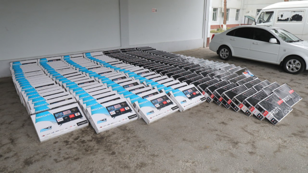 В Ферганской области выявили склад с контрабандными телевизорами