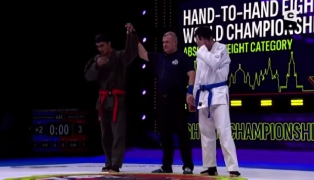 В Москве сотрудник УВД Навоийской области стал чемпионом мира по рукопашному бою
