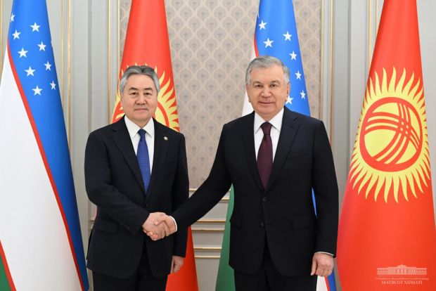 Шавкат Мирзиёев принял министра иностранных дел Кыргызстана