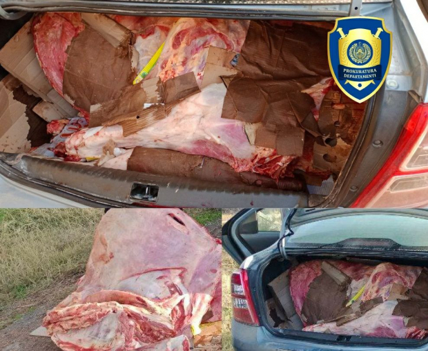 Из Кашкадарьи в Самарканд перевозили более 200кг непригодного мяса