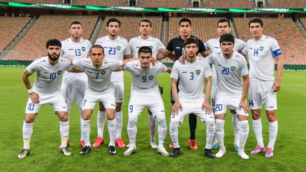 Сборная Узбекистана по футболу одержала победу над сборной Палестины
