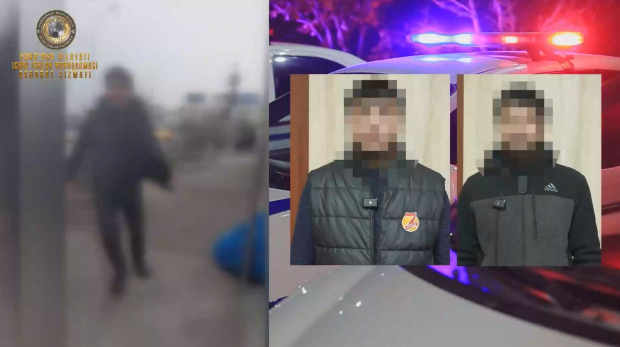 В Фергане два водителя такси напали на женщину - видео