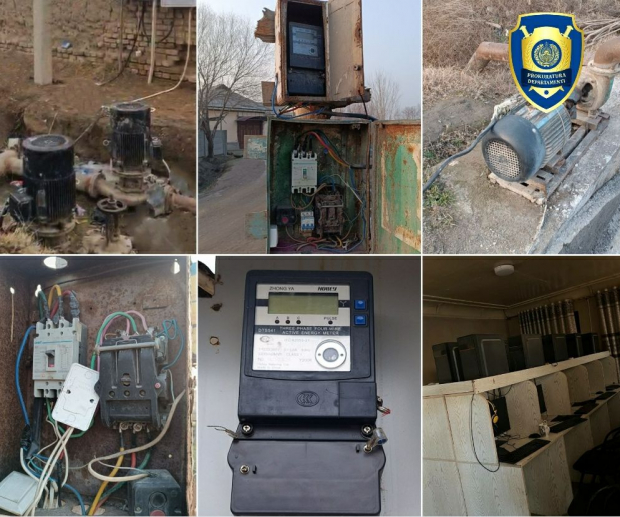 В Андижанской и Наманганской областях выявлены случаи незаконного подключения к электросети