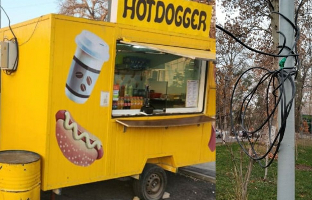 В Ташкенте 7 мобильных точек продаж «Hotdogger» были незаконно подключены к электросети