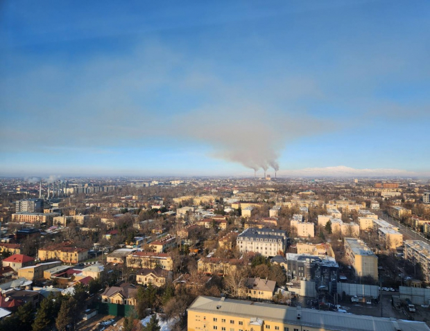Ташкентская ТЭС оштрафована за загрязнение воздуха