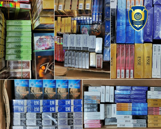В Чиланзарском районе выявлен магазин, в котором торговали контрабандными сигаретами