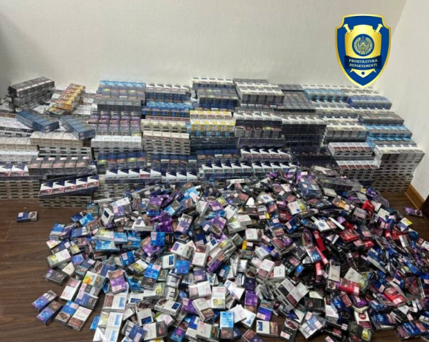 В Ташкентской области пресечён оборот контрабандных сигарет