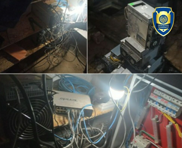 В двух махаллях Алмазарского района выявлены майнинговые фермы