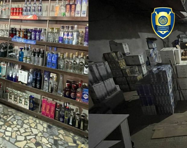 В одном из магазинов Самарканда выявили крупную партию контрафактного алкоголя