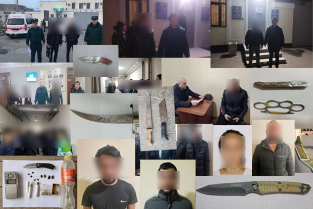 В Фергане прошли проверки по адресам лиц, являющихся участниками организованных преступных сообществ