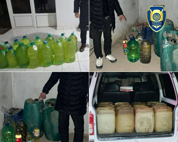 В Кашкадарье выявили нескольких граждан, которые незаконно торговали бензином марки «Аи-80»