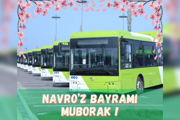 Выяснилось, как будут работать автобусы в дни празднования Навруза