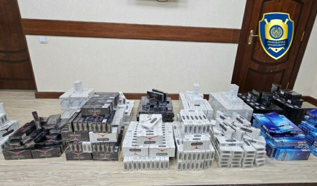 В Ташкентской области пресекли торговлю контрабандными сигаретами