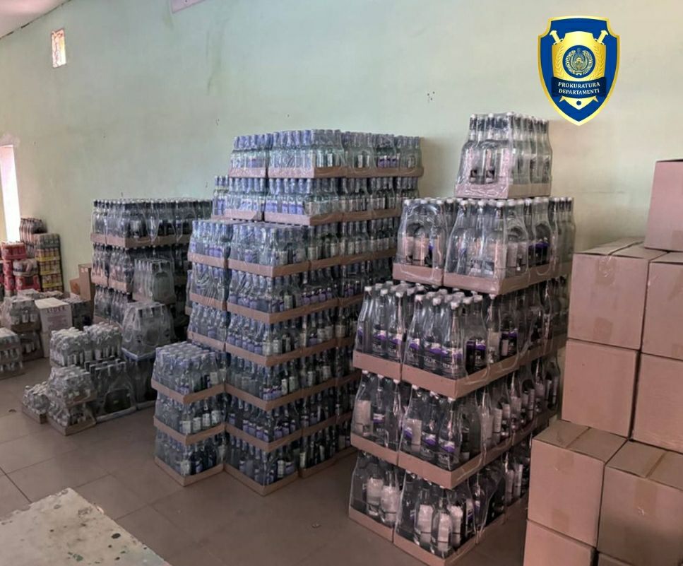 В Коканде из оборота изъяли контрафактный алкоголь под названием «KEKLIK»