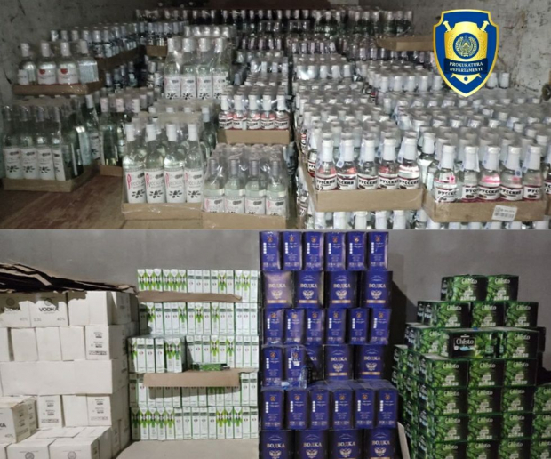 В Карши изъяли из оборота почти 9 тыс. бутылок контрафактного алкоголя